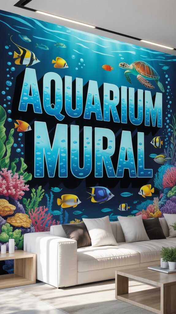 Aquarium Mural