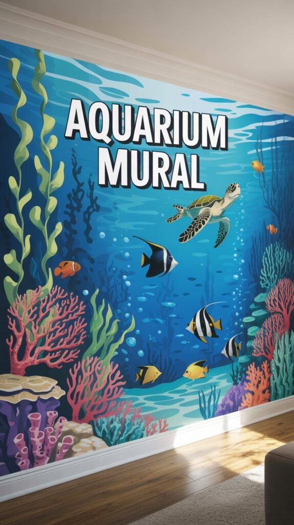 Aquarium Mural