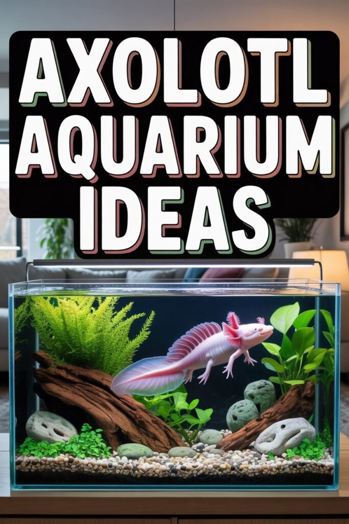 Axolotl Aquarium Ideas