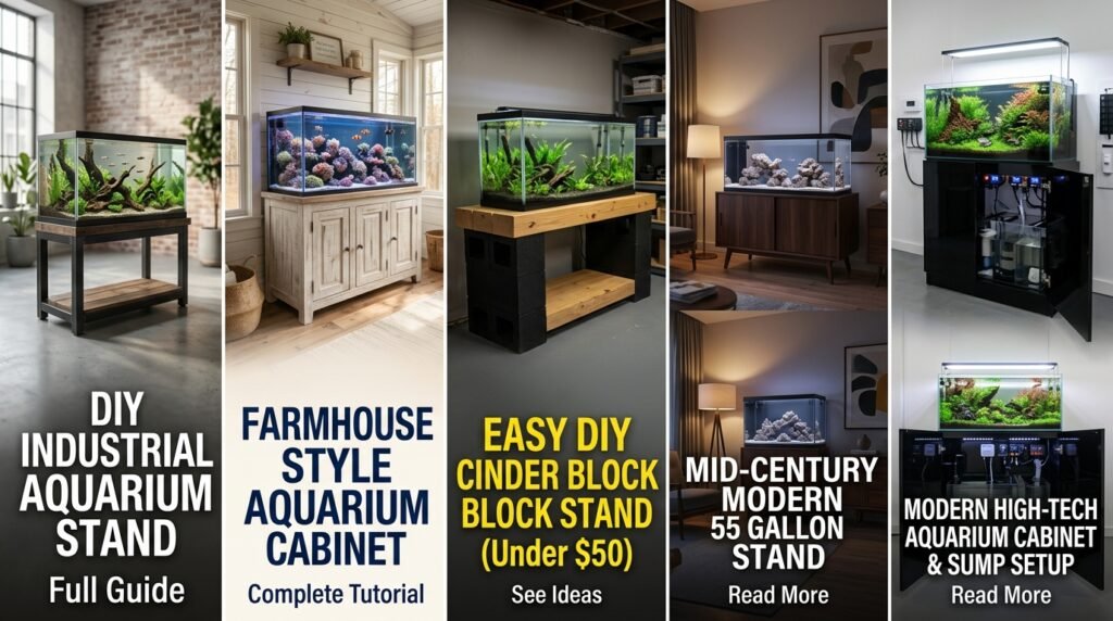 55 Gallon Aquarium Stand