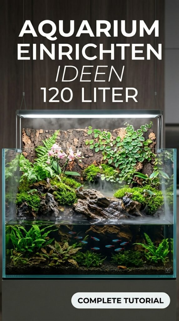 Aquarium Einrichten Ideen 120 Liter