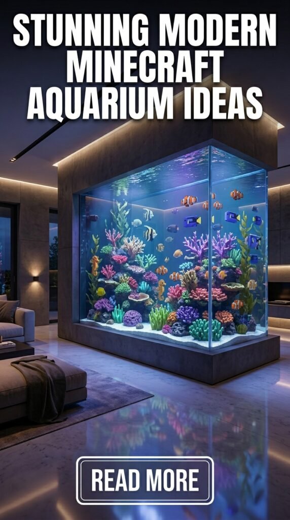 Aquarium Ideas Minecraft