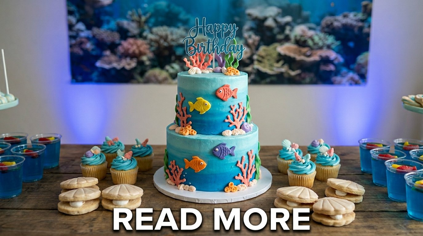 Aquarium Theme Birthday Party
