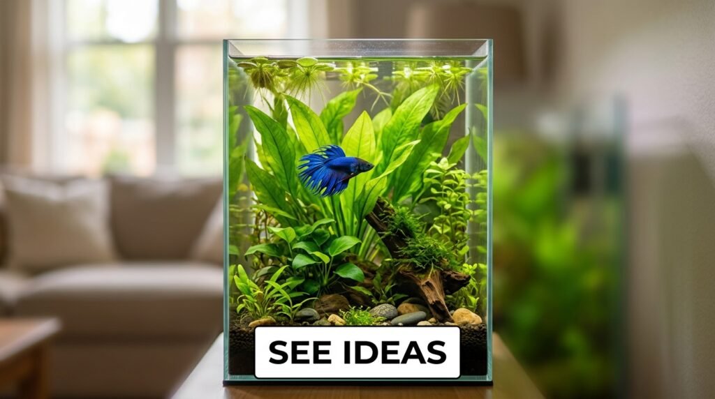 Betta Fish Tank Ideas Plants