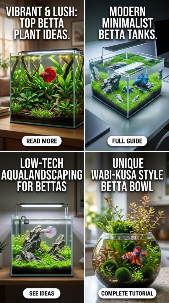 Betta Fish Tank Ideas Plants