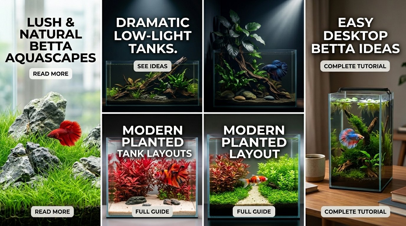 Betta Fish Tank Ideas Plants