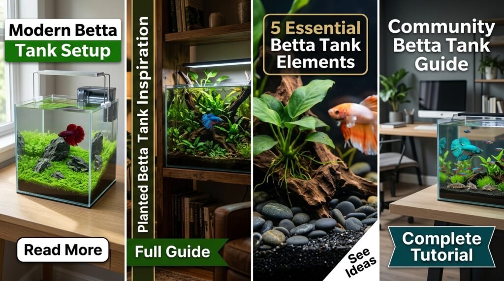 Betta Fish Tank Setup