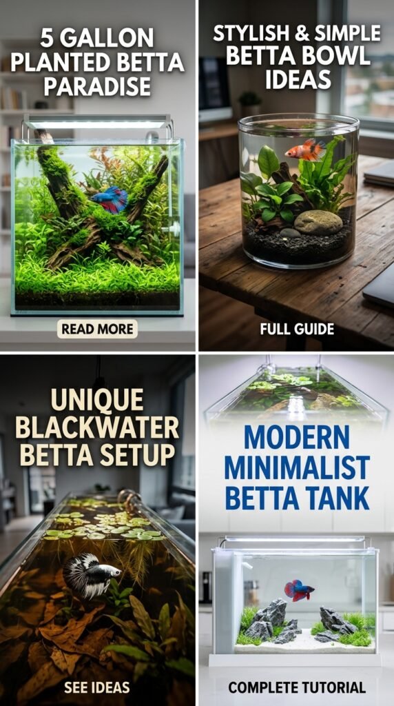 Betta Fish Tank Setup
