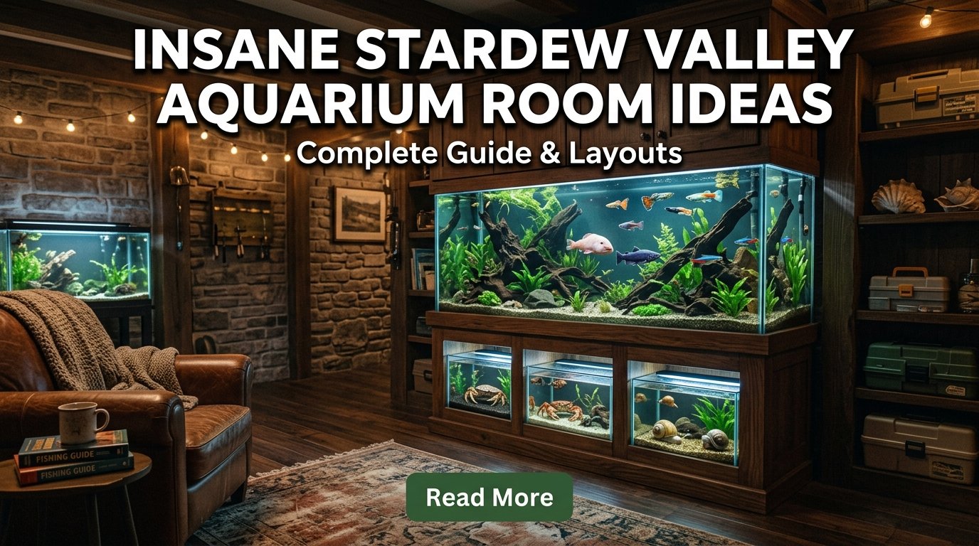 Stardew Valley Aquarium Room