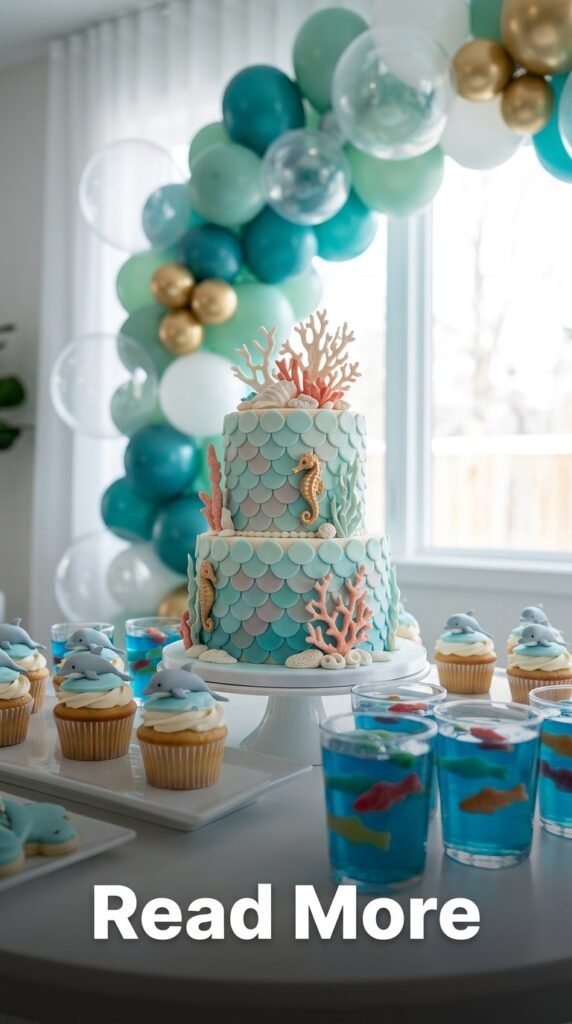 Aquarium Theme Birthday Party