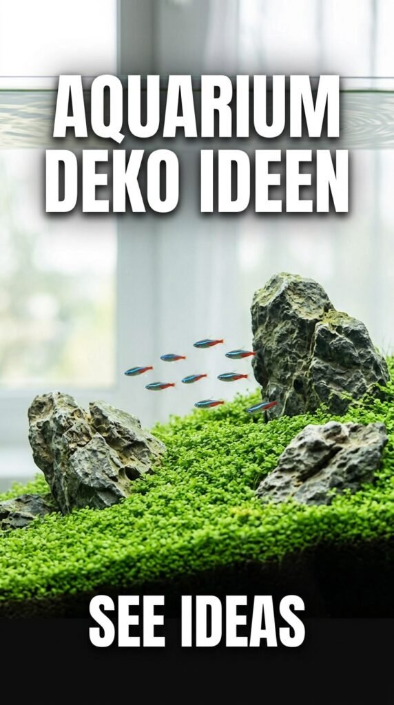 Aquarium Deko Ideen