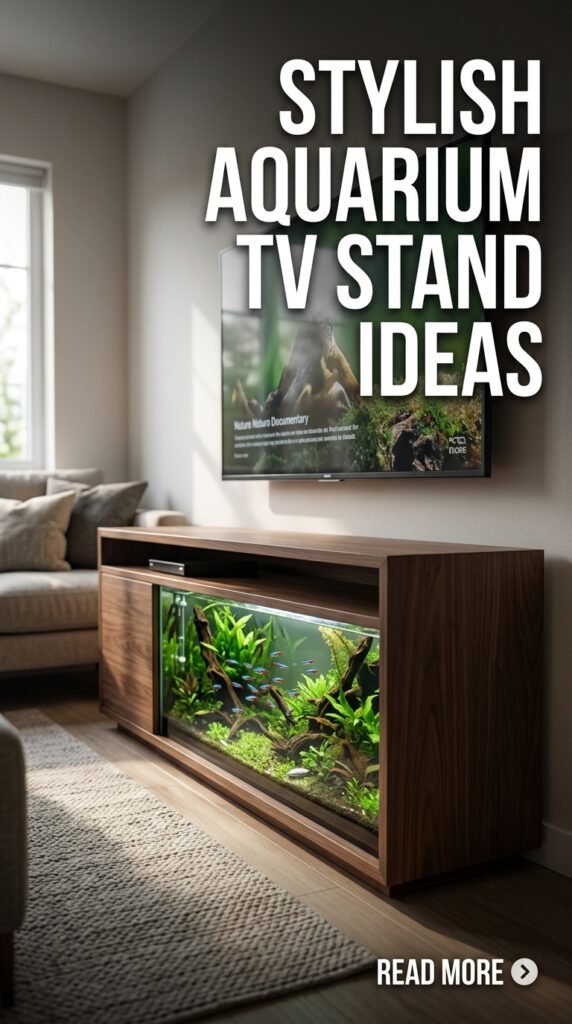Aquarium TV Stand
