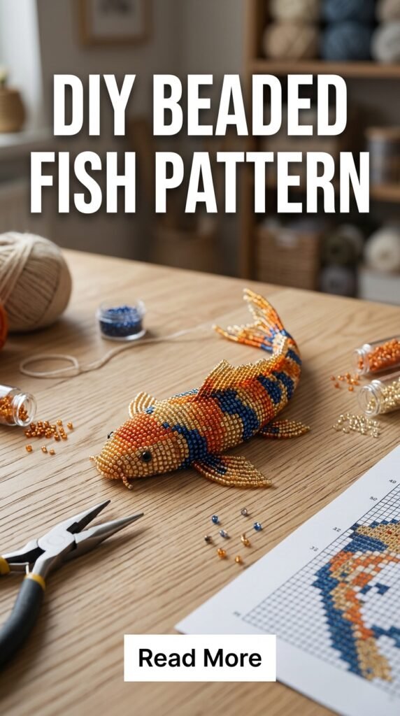 Beaded Fish Pattern
