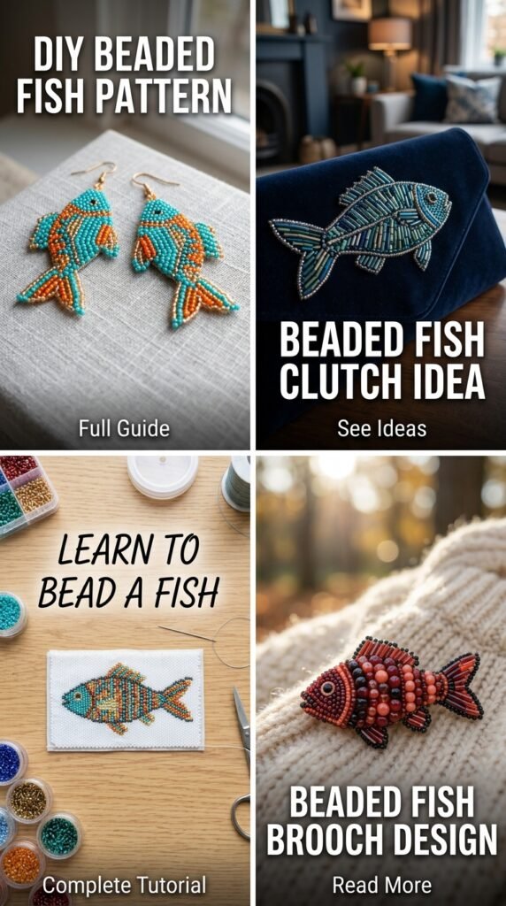 Beaded Fish Pattern