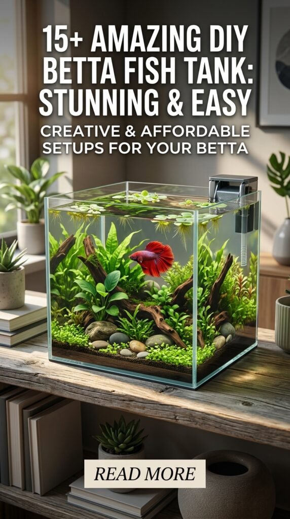 DIY Betta Fish Tank Ideas