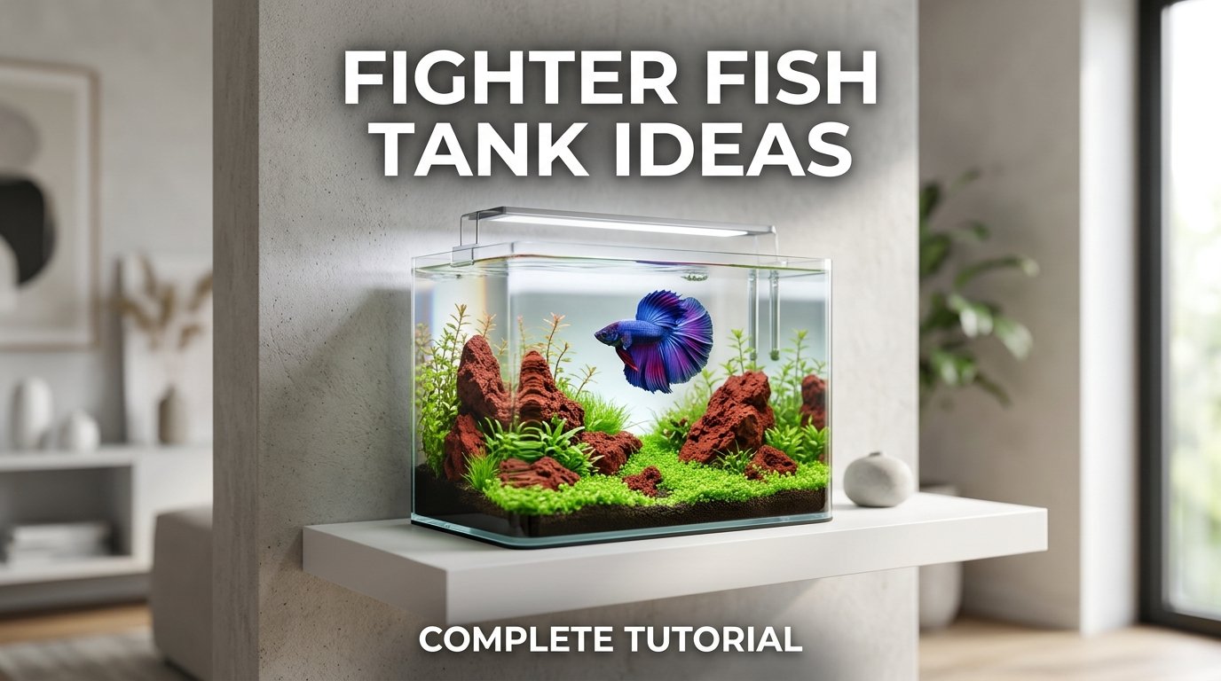 Fighter Fish Tank Ideas
