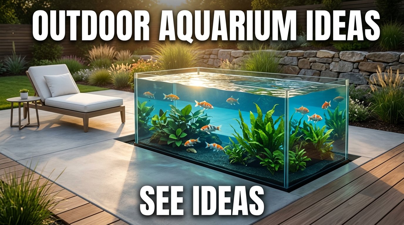 Outdoor Aquarium Idea