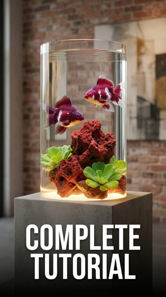 Gold Fish Aquarium Design