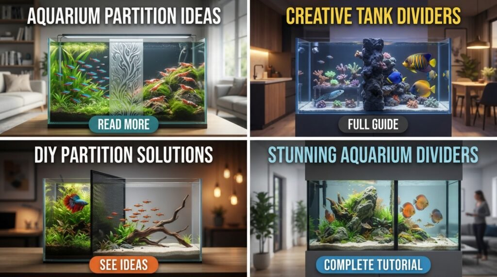 Aquarium Partition Ideas