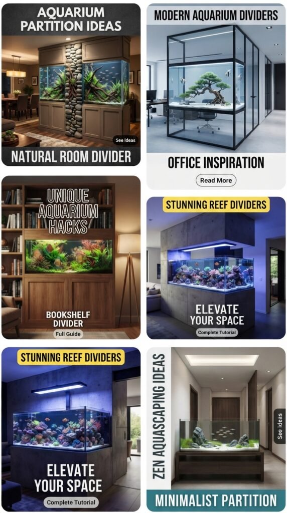 Aquarium Partition Ideas
