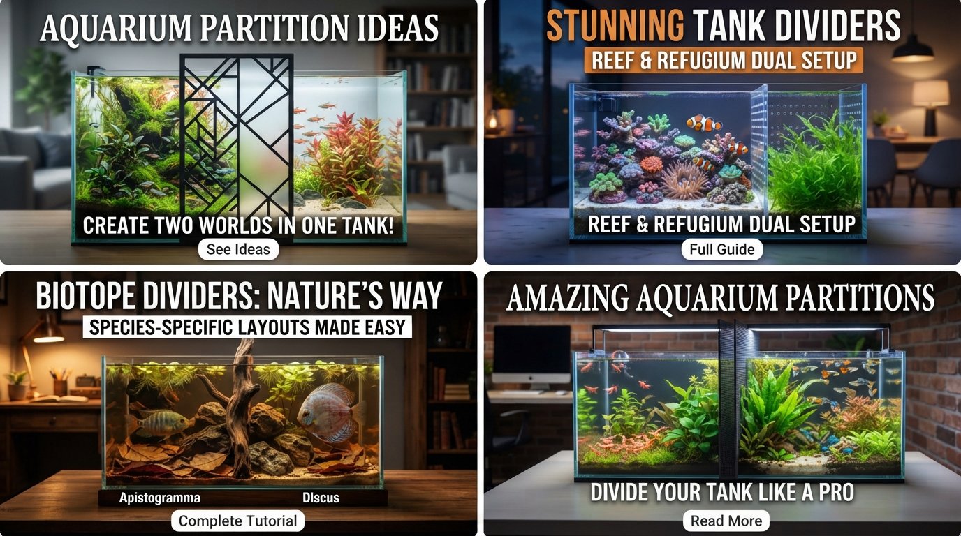 Aquarium Partition Ideas