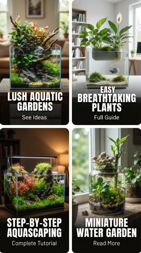 Aquarium Planter Ideas