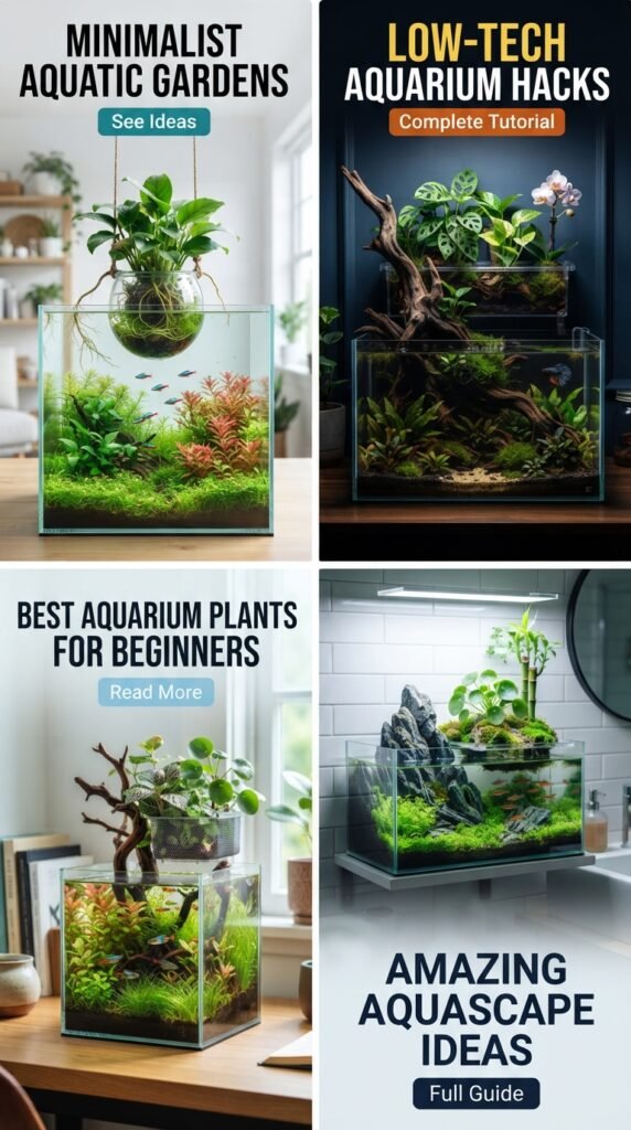 Aquarium Planter Ideas