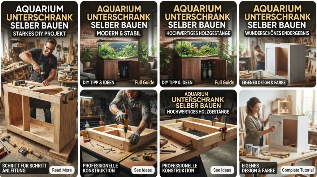 aquarium unterschrank selber bauen