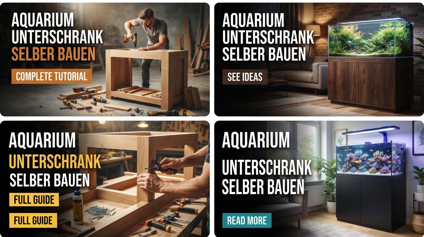 aquarium unterschrank selber bauen