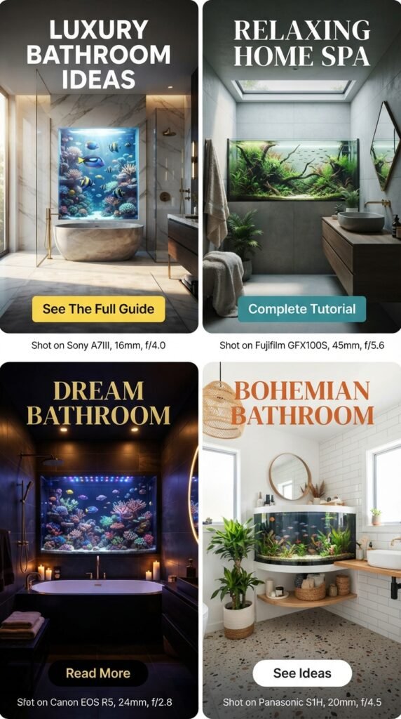 Bathroom Aquarium