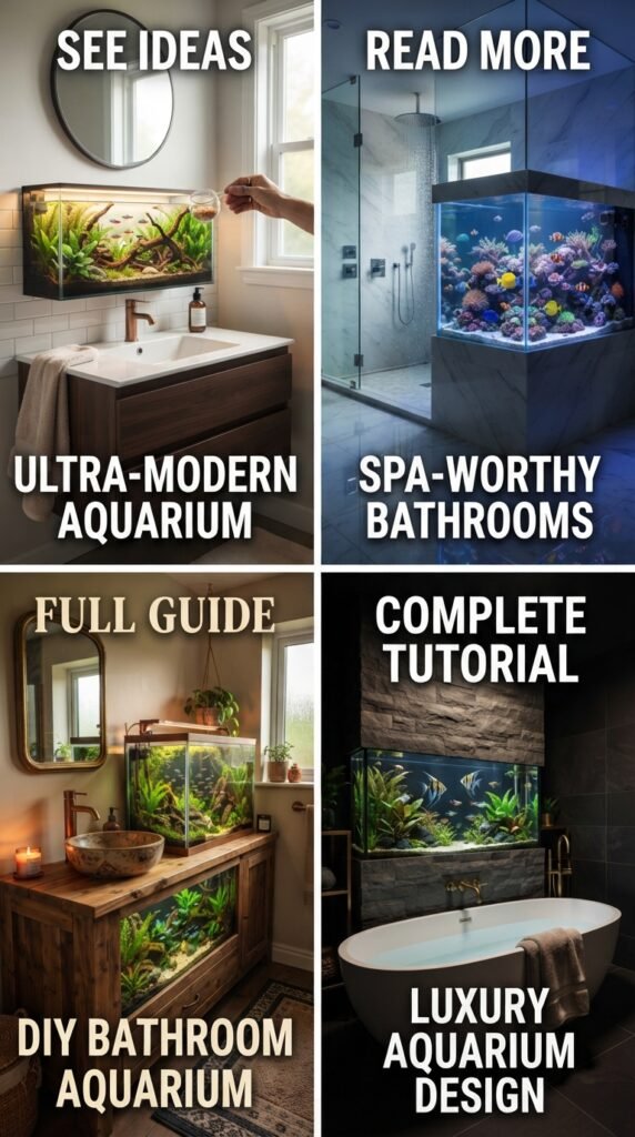 Bathroom Aquarium