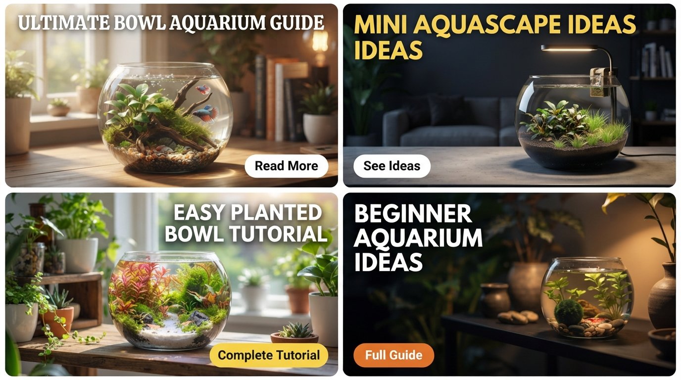Bowl Aquarium Ideas