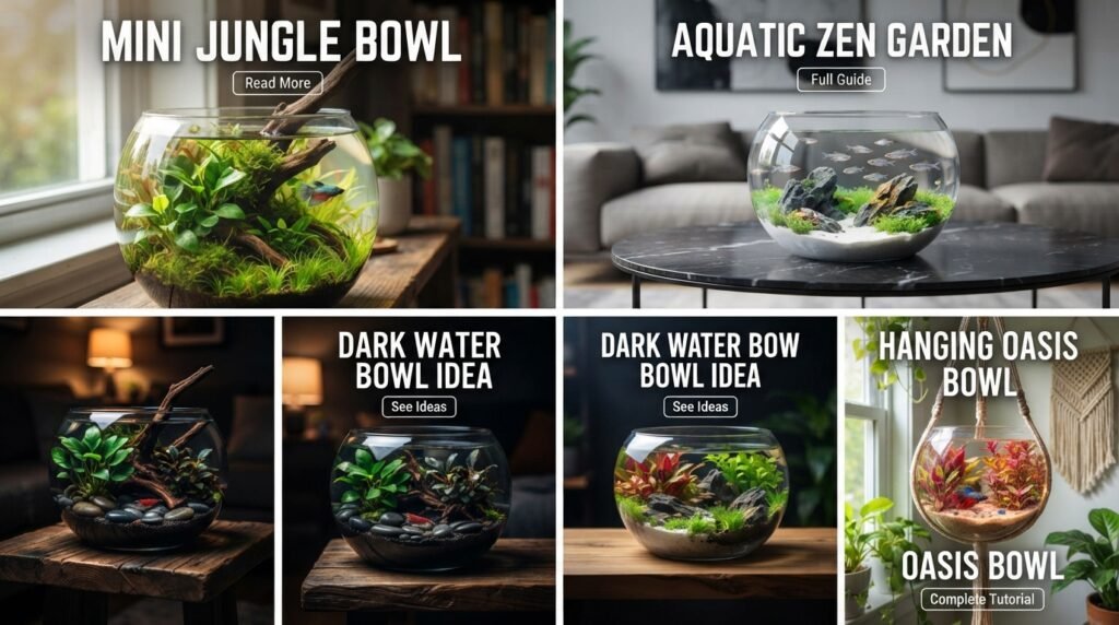 Bowl Aquarium Ideas