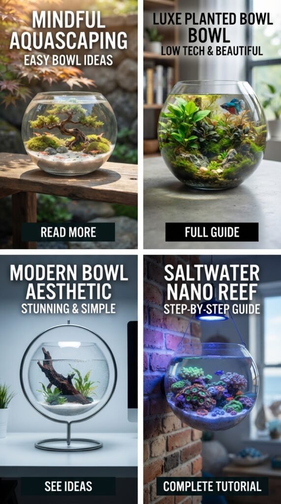 Bowl Aquarium Ideas
