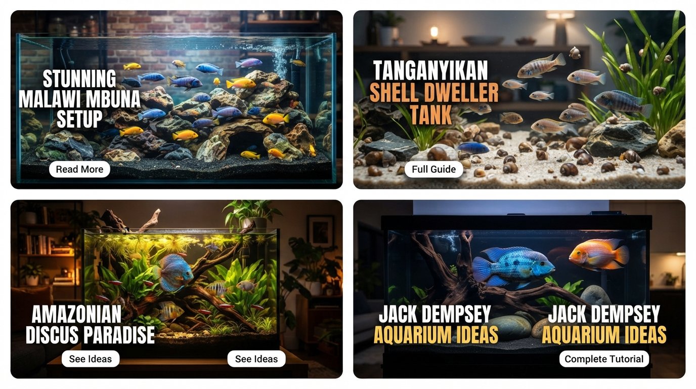 Cichlid Aquarium Ideas Tanks