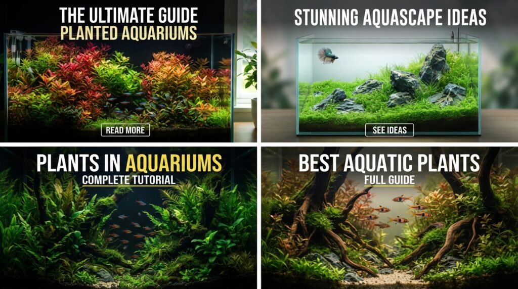 Plants in Aquarium