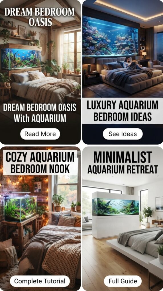 Bedroom With Aquarium