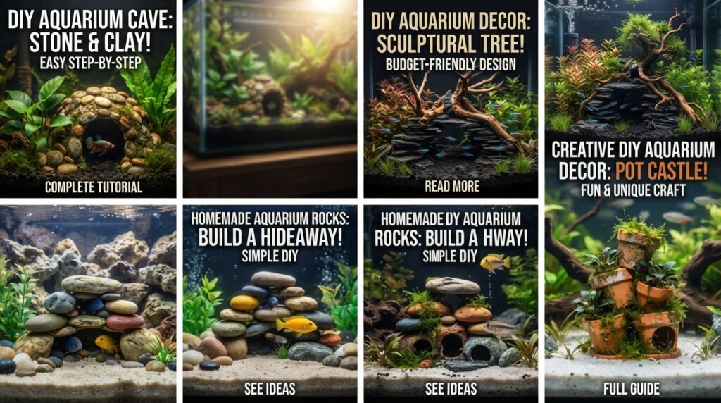 Homemade Aquarium Decorations