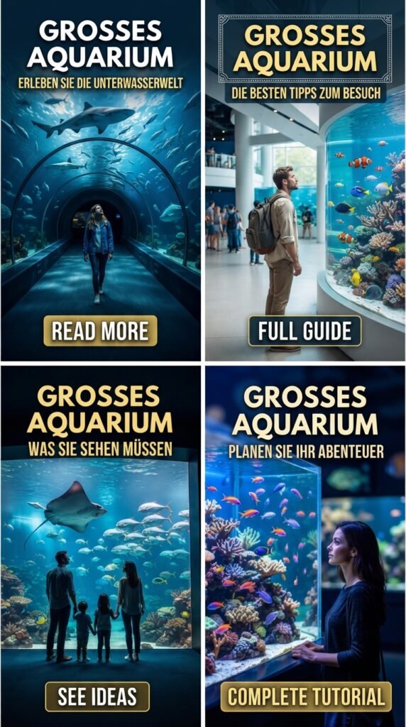 Großes Aquarium