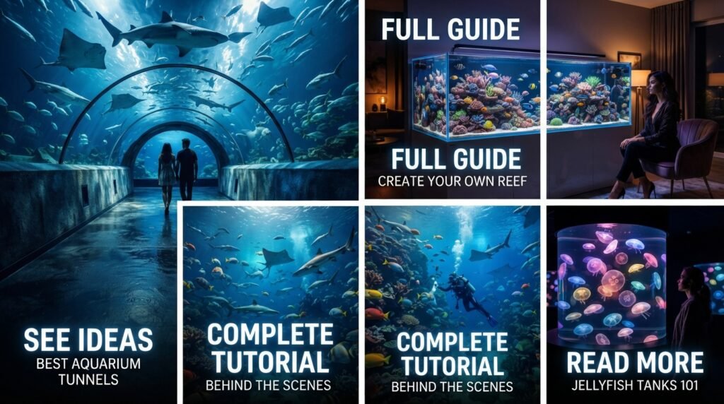 Großes Aquarium