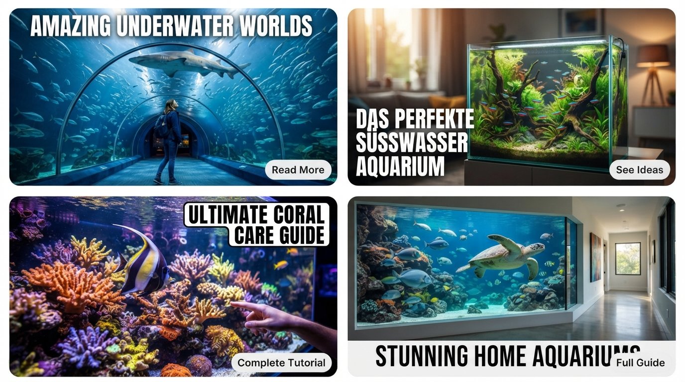 Großes Aquarium