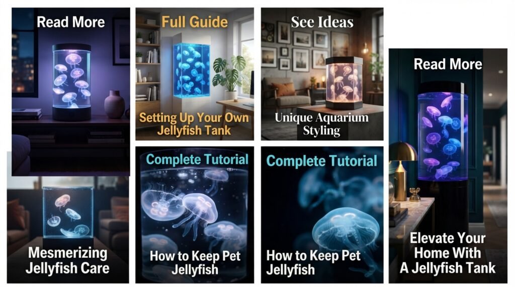 Jellyfish Tank Aquarium Hom