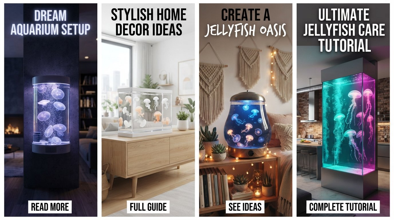 Jellyfish Tank Aquarium Hom