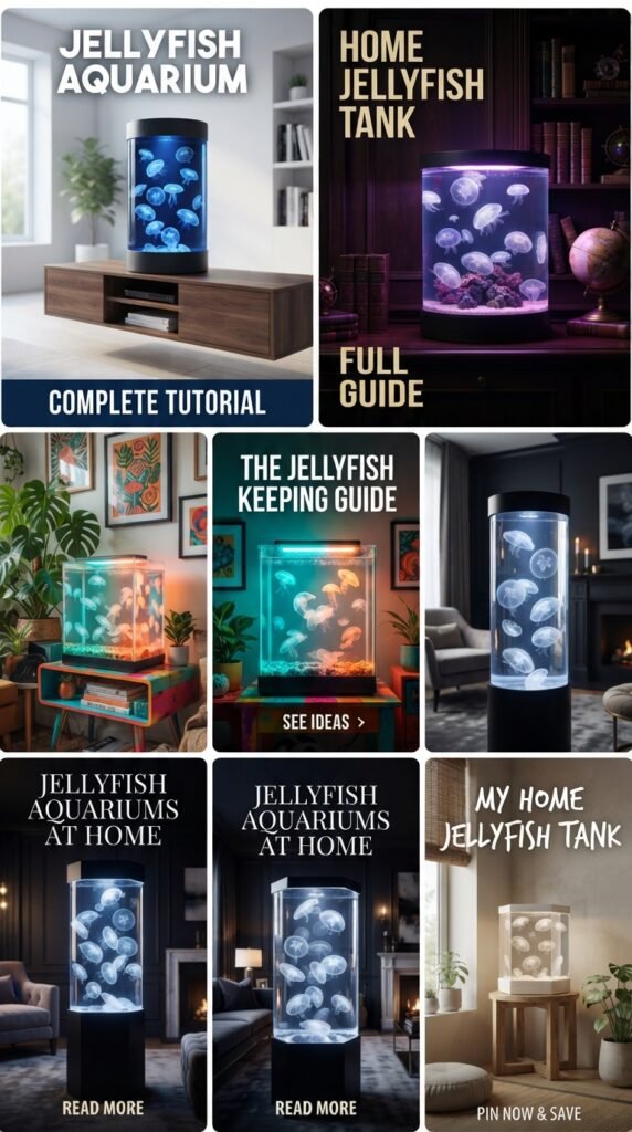 Jellyfish Tank Aquarium Hom