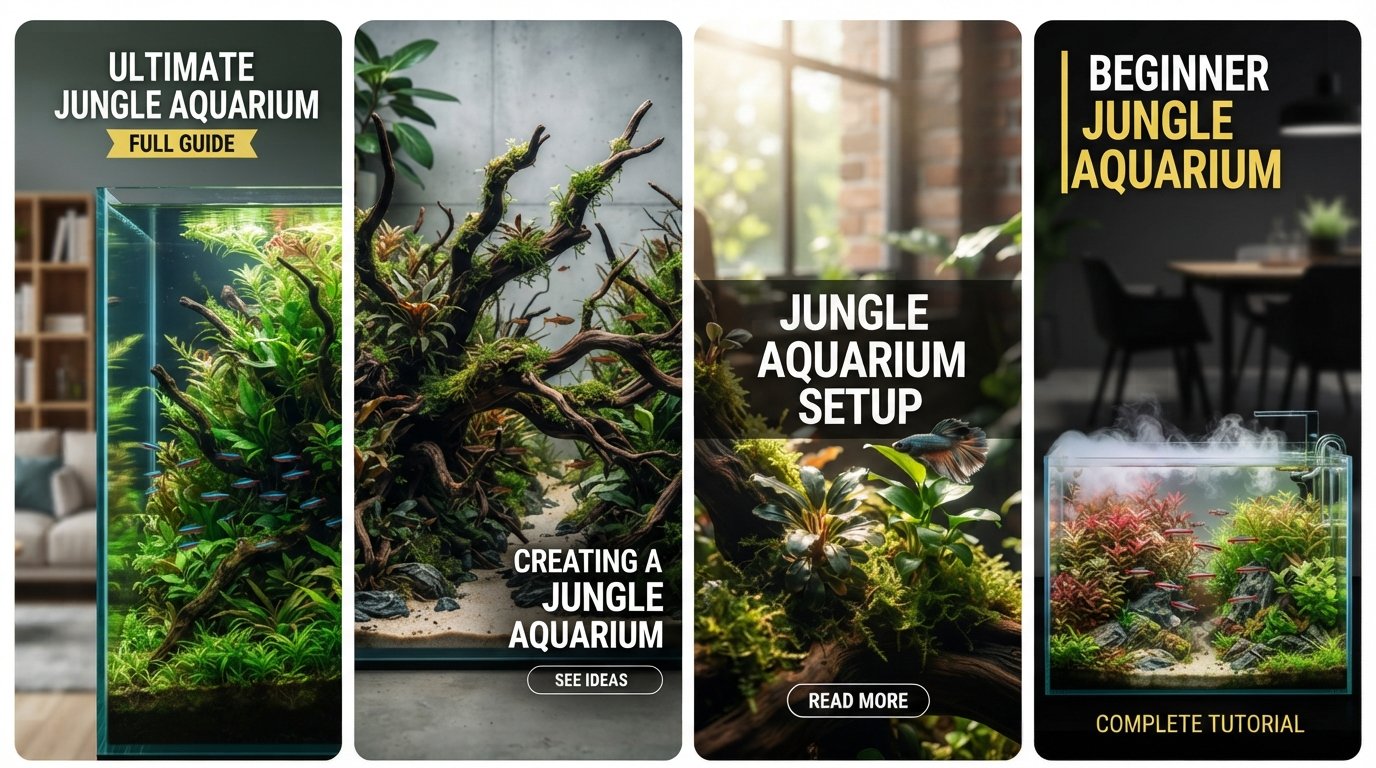 Jungle Aquarium: The Complete Guide to Creating a Lush Underwater Rainforest