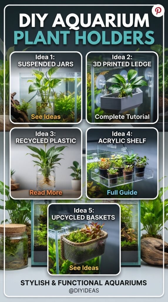 DIY Aquarium Plant Holder