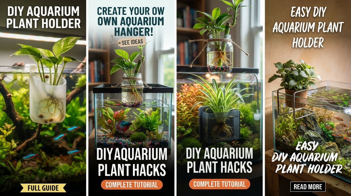 DIY Aquarium Plant Holder