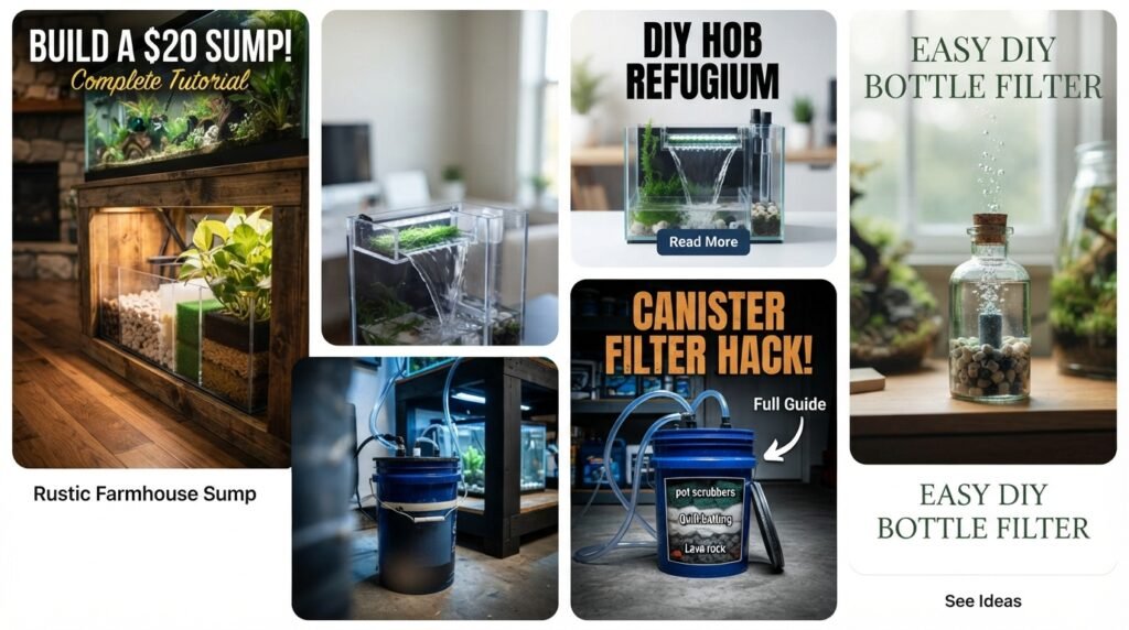 DIY Filter Aquarium
