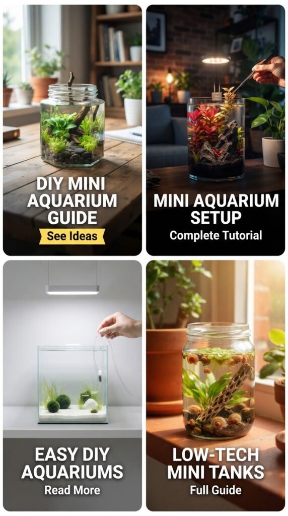 DIY Mini Aquarium