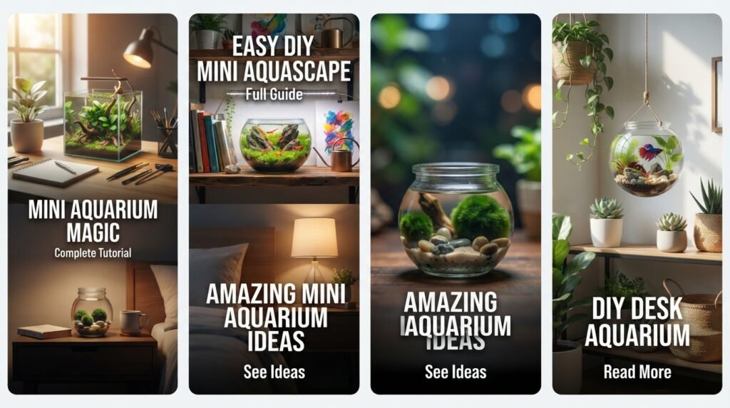 DIY Mini Aquarium